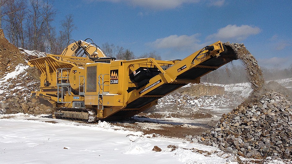 IROCK Crushers - TJ-3046 Track Mounted Jaw Crushers