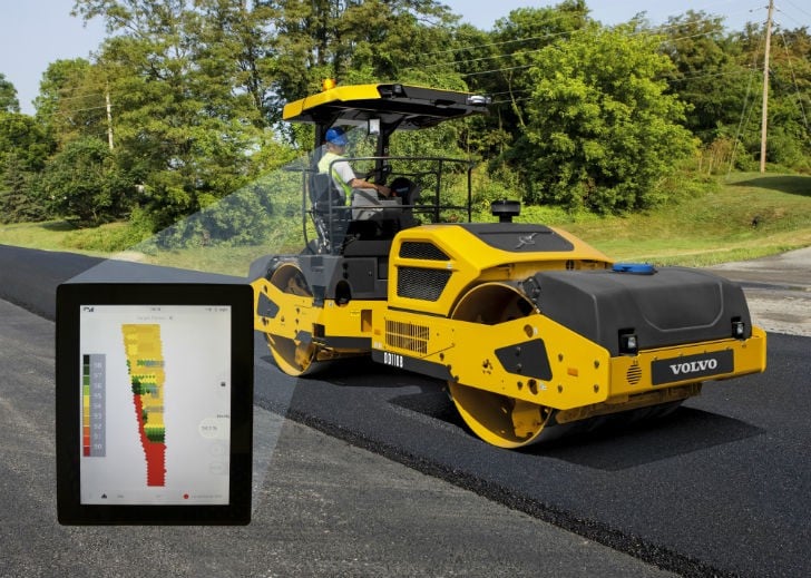 Volvo to Launch Intelligent Compaction System with Real-Time Asphalt Density Calculation 