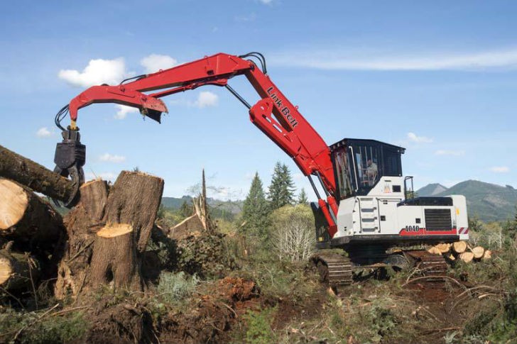 New Link-Belt 4040 TL Forestry Machine Now Available