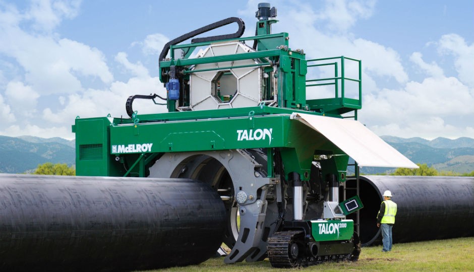 McElroy’s Giant Fusion Machine Vehicle Tackles 2000mm Pipe Jobs