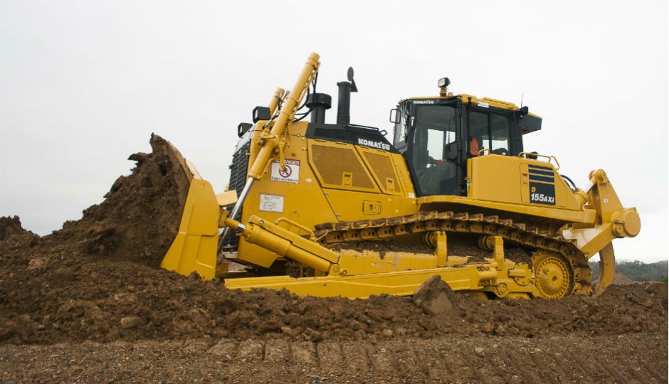 Komatsu Introduces the New D155AXi-8  Intelligent Machine Control Crawler Dozer