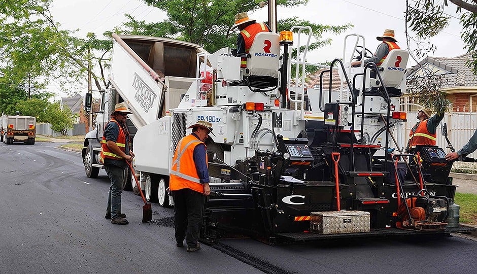 Roadtec - RP-190e/ex Asphalt Pavers