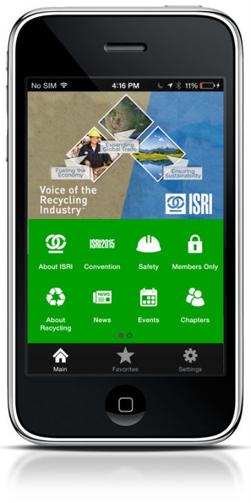 ISRI Launches Mobile App for Members, Recycling Stakeholders to Engage, Network, and Advocate