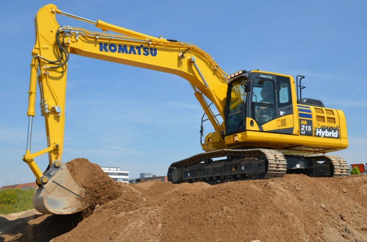 Komatsu Launches HB215LC-2 Third Generation Hybrid Excavator at Intermat