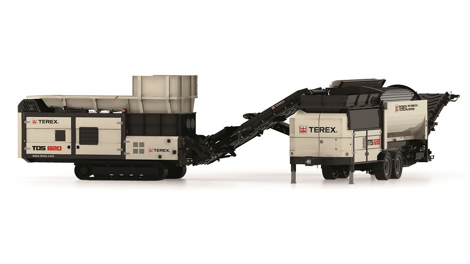 Terex Environmental Launches Slow-Speed Shredder and Mobile Trommel