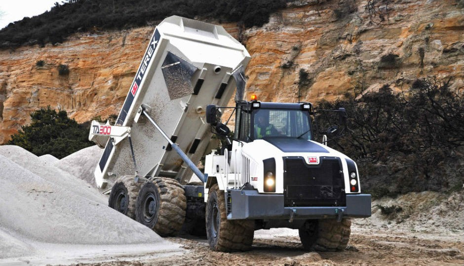 TA300 articulated dump truck