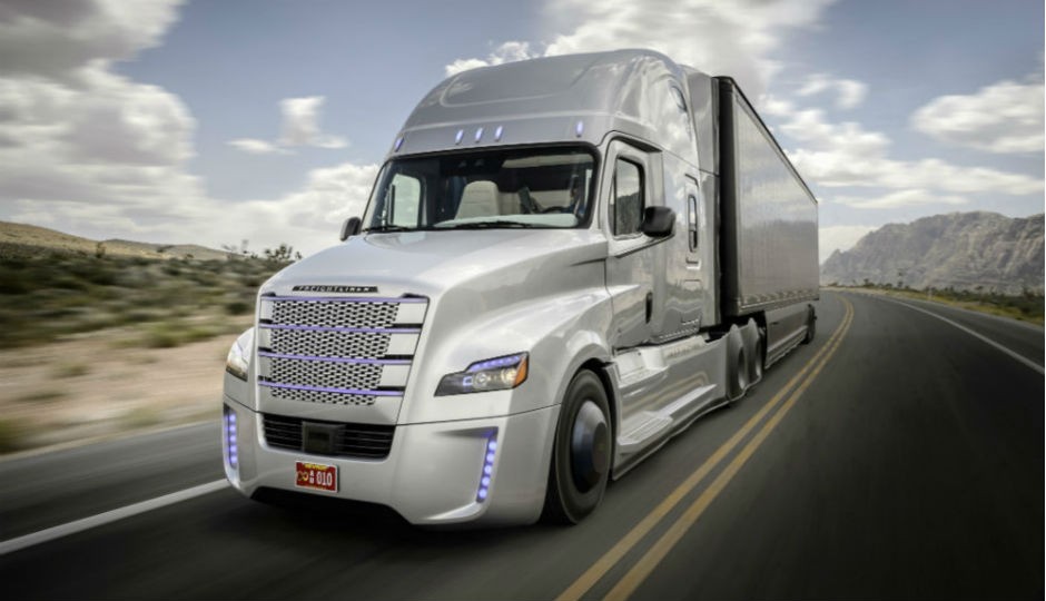 Freightliner Inspiration Truck Unveiled at Hoover Dam