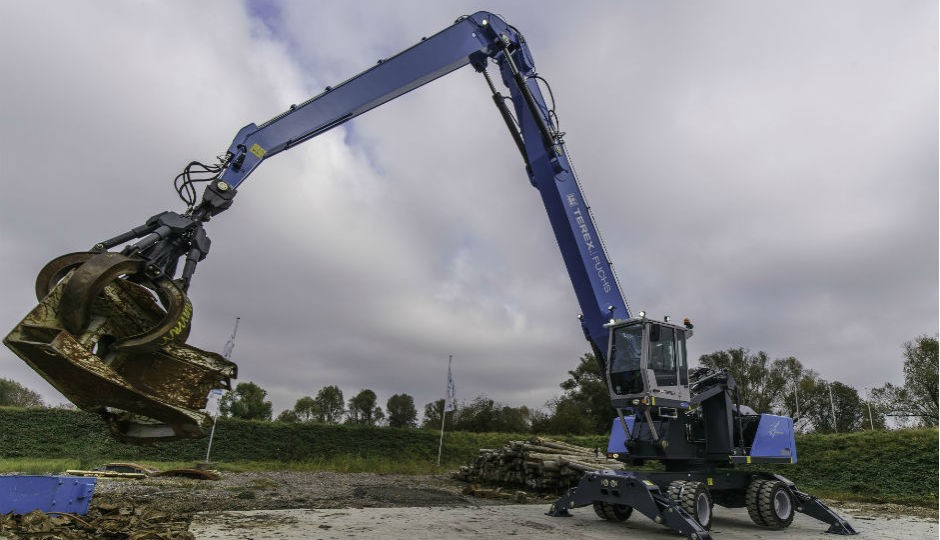 New Terex Fuchs Material Handlers Loaded With Design Advancements