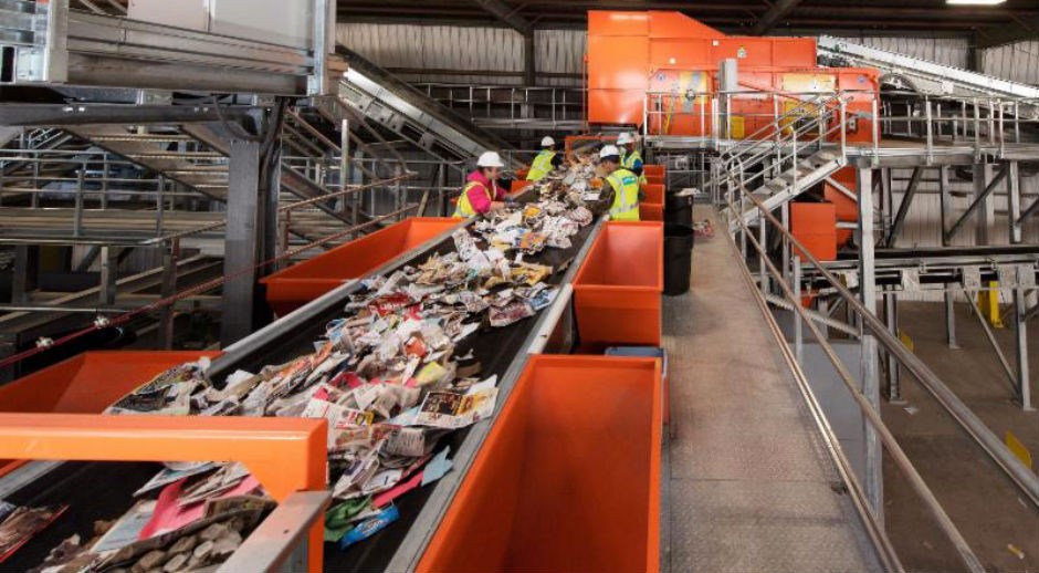First STADLER Single Stream Recycling and Sorting Plant installed in North America