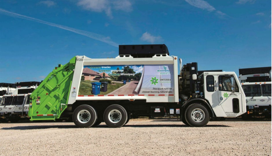 Emterra’s Ontario-based fleet includes 120 CNG waste and recycling collection vehicles.