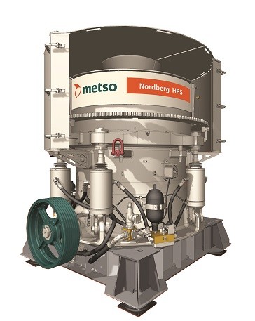 Metso HP5 cone crusher with IC70C automation system
