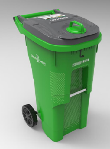 95 Gallon Rollout Waste Container – BC Site Service