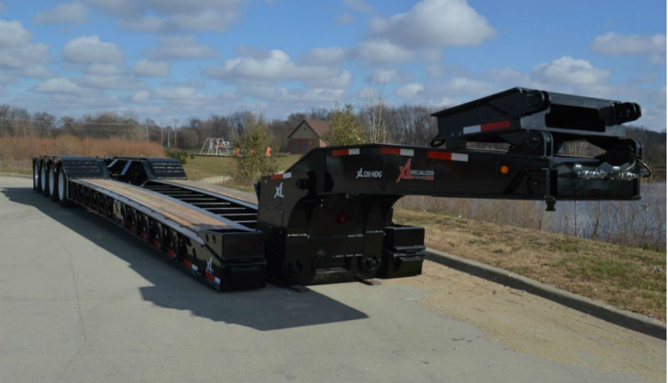 XL Specialized Trailers Introduces XL 120 Low-Profile HDG Construction Trailer