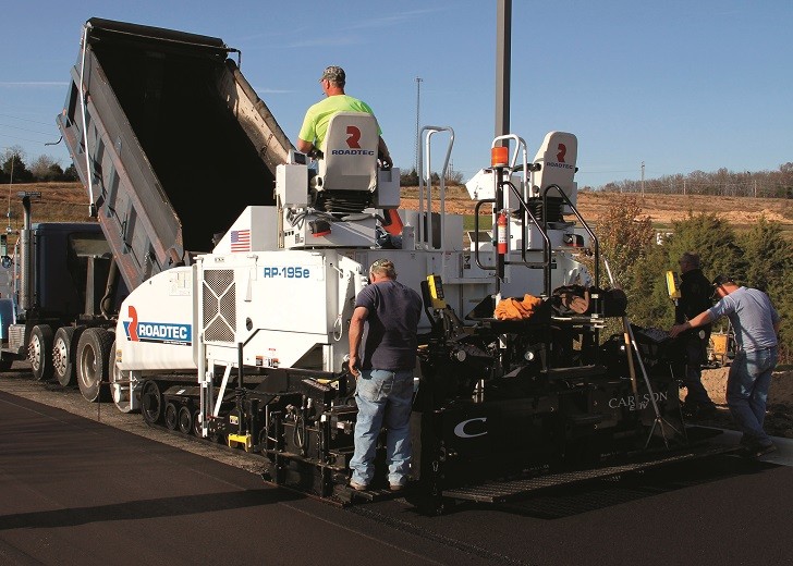  Roadtec RP-195e features anti-segregation design