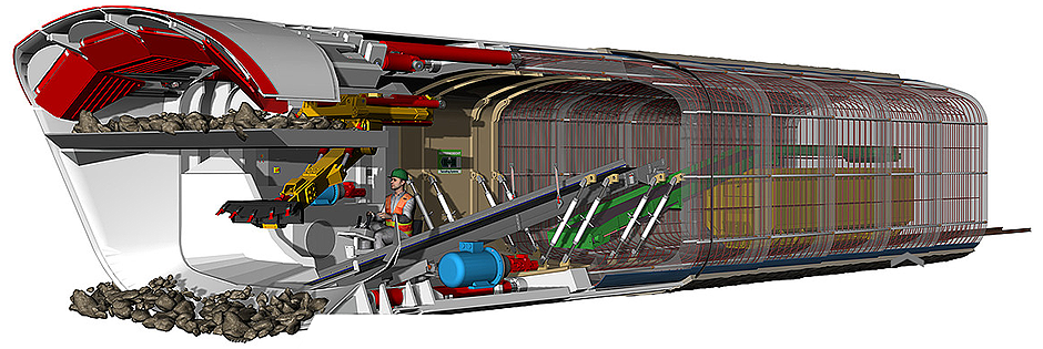 Herrenknecht - MH Box Machine Tunnel Boring Machines Herrenknecht - MH Box Machine Tunnel Boring Machines