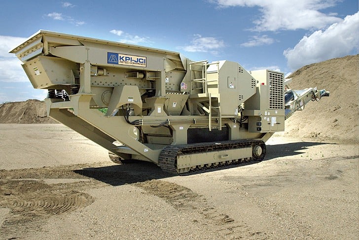 KPI-JCI and Astec Mobile Screens - FT2650 Track Mounted Jaw Crushers