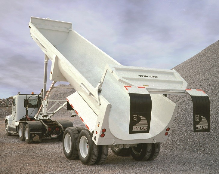 Trail King Introduces Steel End Dump into Materials Hauling Series