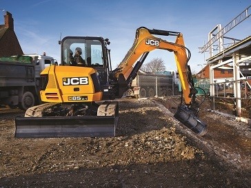 JCB’S 85Z-1 Zero Tail-Swing Excavator JCB’S 85Z-1 Zero Tail-Swing Excavator