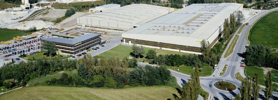 Liebherr-Werk Telfs GmbH, aerial view