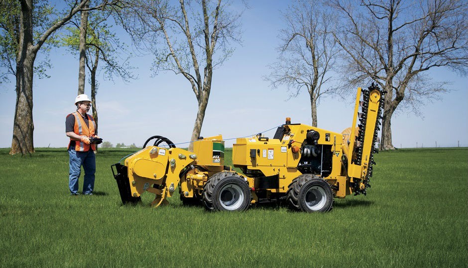 Vermeer Service Plow with Trencher Does the Job in Tight Spaces