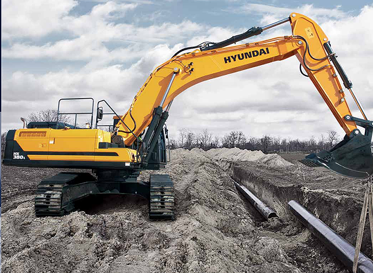 Hyundai Construction Equipment Americas Inc. - HX380L Excavators