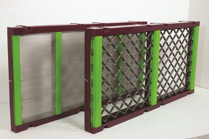 Flex-Mat 3, which is now available through Haver & Boecker Rocky Mountains, provides both modular and tensioned screen options. It reduces downtime and increases production by as much as 40 percent.
