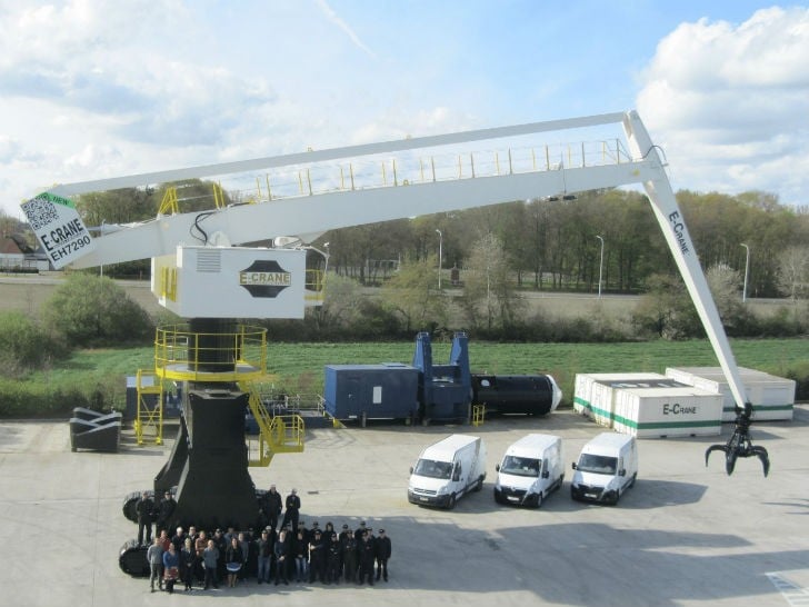 E-Crane launches 'E-Handler' for high production scrap handling
