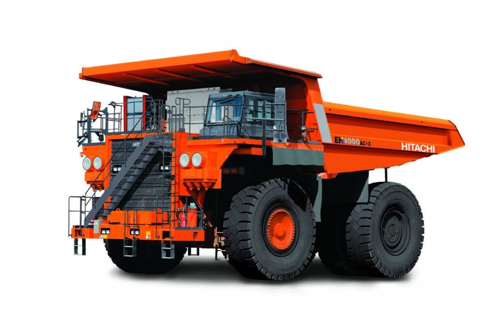 hitachi construction truck