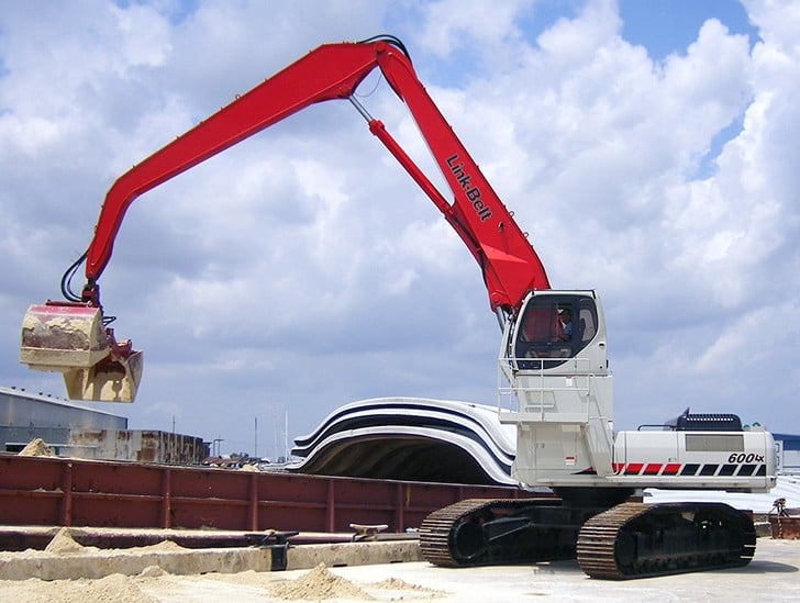 Link-Belt Construction Equipment Company - 600 LX MH Material Handlers