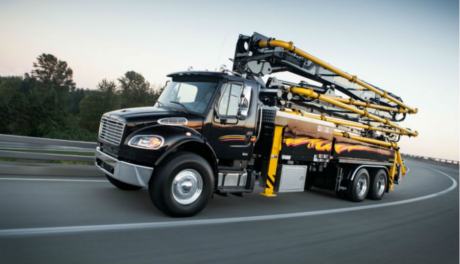 Alliance Concrete Pumps aligns with Freightliner M2 106