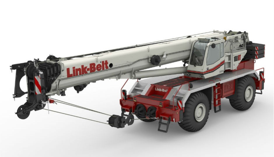 Link-Belt Adds Reach and Capacity to 4-Wheel Rough Terrain, Introduces 100RT 