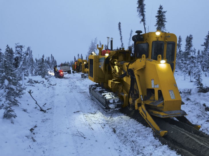 Trenching Above the Arctic Circle