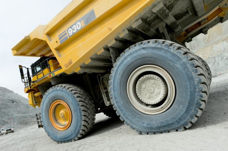 Natural selection Choosing the right tire is critical to successful haul truck operation