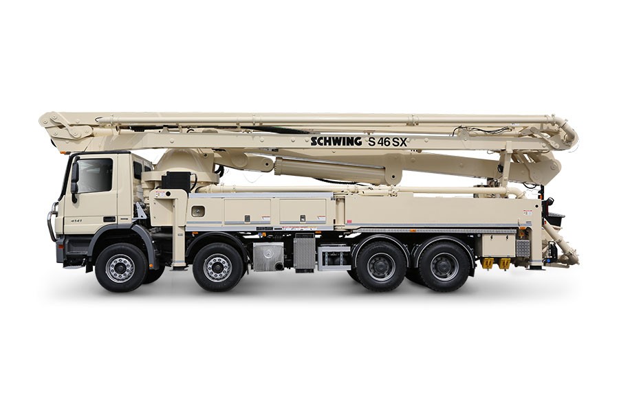 Schwing America, Inc. - S 46 SX Concrete Pump Trucks