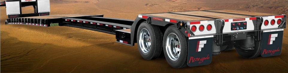 Fontaine Trailer Company - Renegade LXT40C Lowboy Trailers