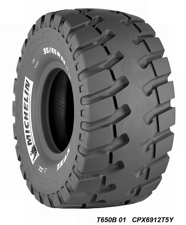 MICHELIN XTXL E4/L4 tire up to 20 percent more torque from the wheel to the ground