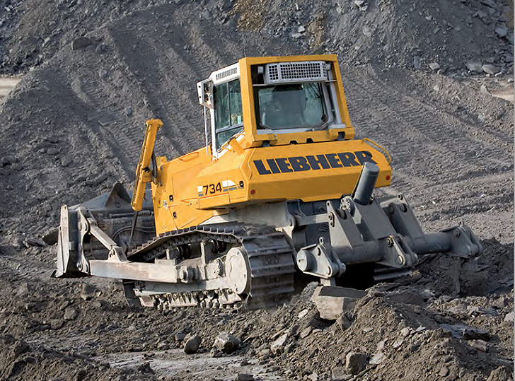 thumbnail image 2 of Herpa 151689 Liebherr Bulldozer PR 734 Litronic – 1:87 Scale Model (H0) NEW 2 of 4