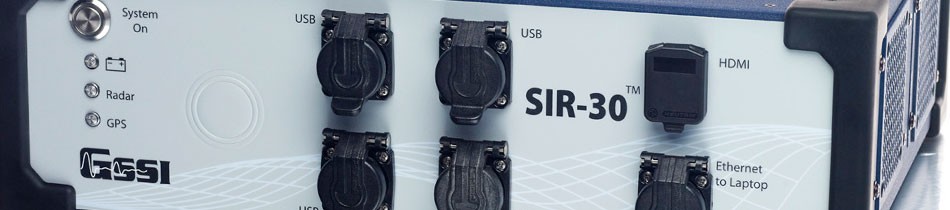 Geophysical Survey Systems, Inc. (GSSI) - SIR® 30 Ground Penetrating Radar Geophysical Survey Systems, Inc. (GSSI) - SIR® 30 Ground Penetrating Radar