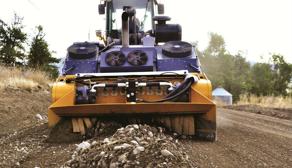 USING A LINEAR CRUSHER FOR ROAD REHABILITATION