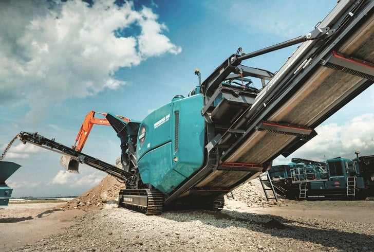 Premiertrak 600 crusher available in North America, 320SR features updates