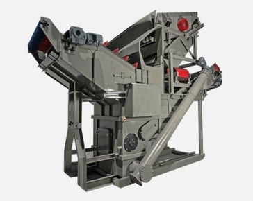 McLanahan Material Recycler offers three separation methods in one machine, ideal for glass