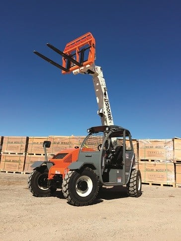 SR5919 Snorkel Telehandler Can Lift Up to 5,900 Pounds