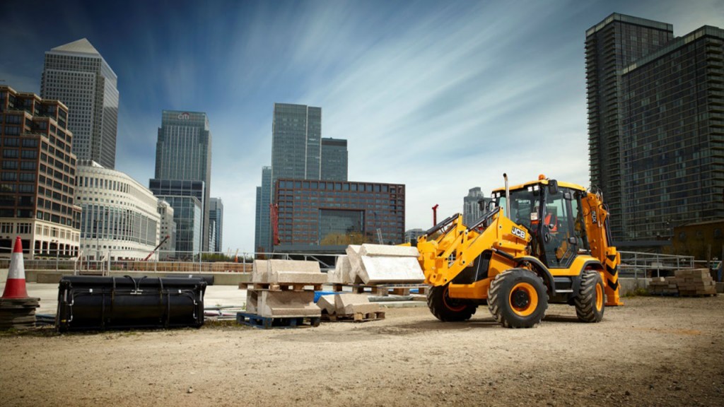 JCB 3CX Compact Backhoe Ideal for Urban Areas