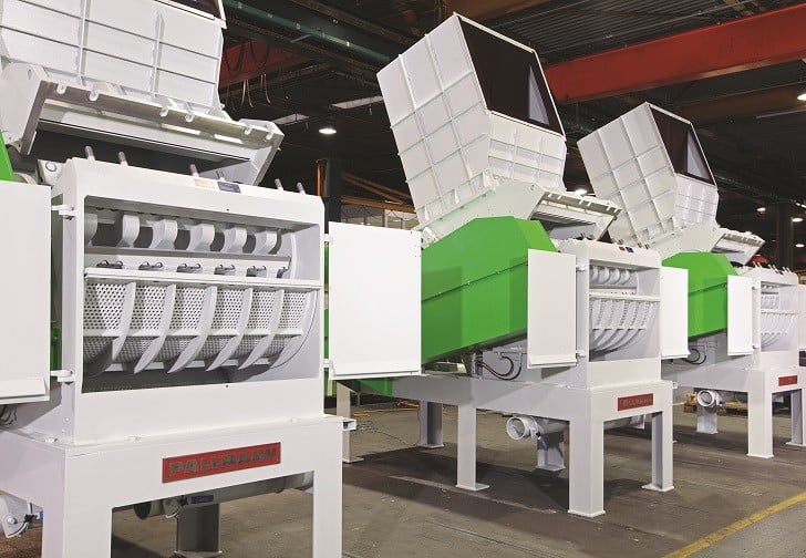 PANTHER granulator from Pallmann designed for efficient PET bottle recycling