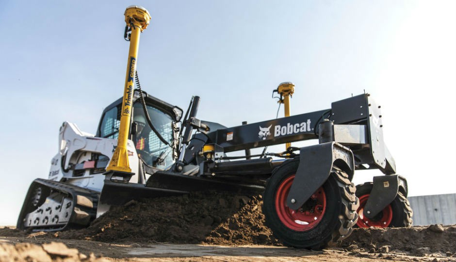Bobcat Company and Trimble has produced the first-ever 3D grade control system solution.