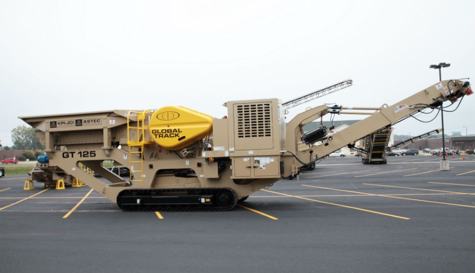 GT125 Jaw Crusher ideal for aggregate production, mining, recycling and concrete applications.