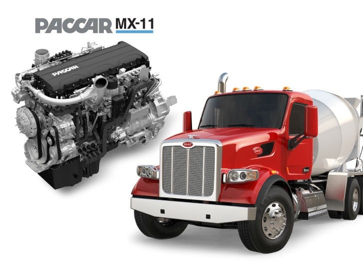 PACCAR MX-11 Engine with PETERBILT Vocational 567