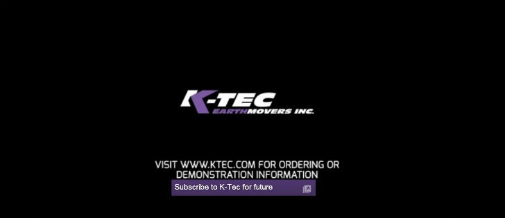 Excavation efficiency: K-Tec scraper vs. excavator     