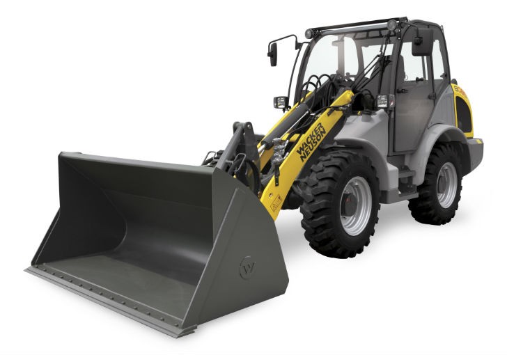 8085 T4F all wheel steer wheel loader