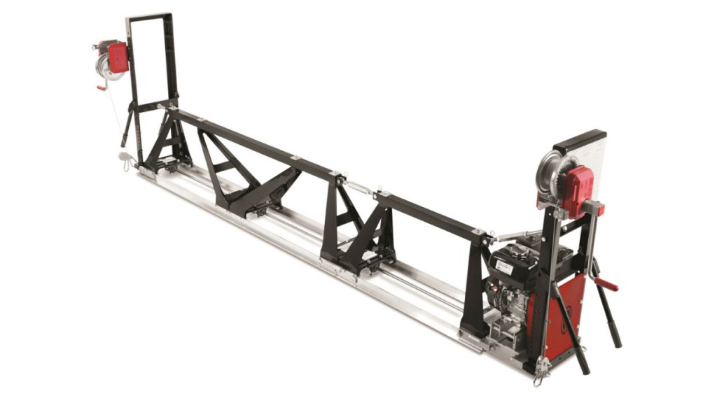 Chicago Pneumatic truss screed for slabs and bridges
